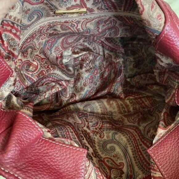 MAXXIMUM Genuine Pebble Leather Large Hobo Style Shoulder Bag - Picture 13 of 14